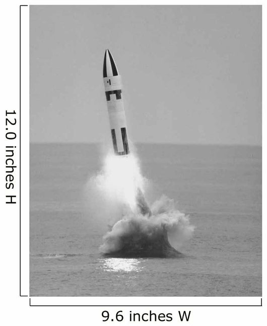 Underwater Firing Polaris A3 Wall Decal