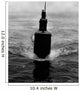 Uss Bass Ssk-2 Wall Decal