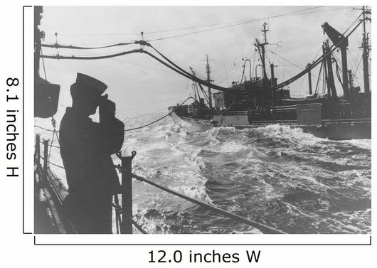 Crewman Snaps Photo Uss Wall Decal