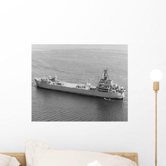 Uss Washtenaw County Moored Wall Decal Design 2