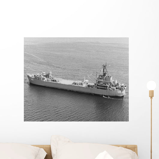 Uss Washtenaw County Moored Wall Decal Design 2