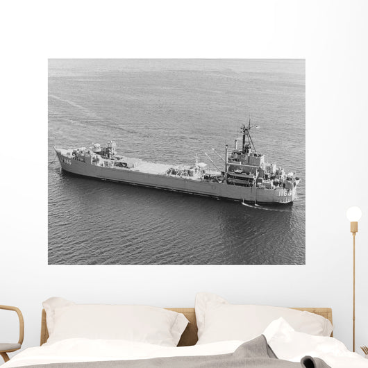 Uss Washtenaw County Moored Wall Decal Design 2