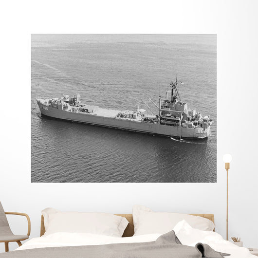 Uss Washtenaw County Moored Wall Decal Design 2
