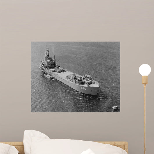 Uss Washtenaw County Moored Wall Decal Design 1