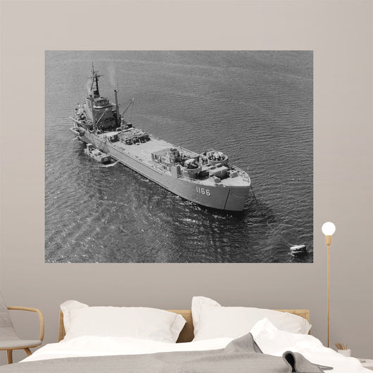 Uss Washtenaw County Moored Wall Decal Design 1