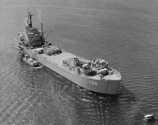 Uss Washtenaw County Moored Wall Decal Design 1