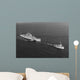 Ex-uss Vincennes Is Towed Wall Decal