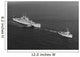 Ex-uss Vincennes Is Towed Wall Decal