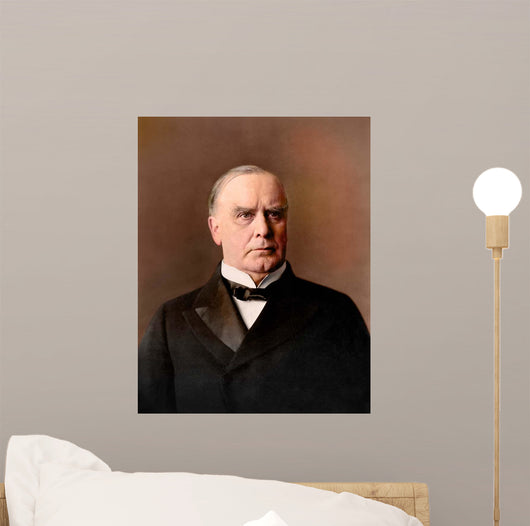 William McKinley Portrait circa Wall Decal Design 1