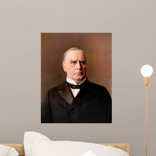 William McKinley Portrait circa Wall Decal Design 1