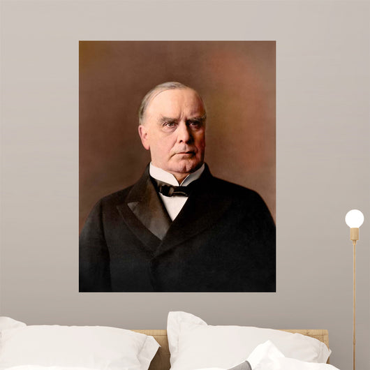 William McKinley Portrait circa Wall Decal Design 1