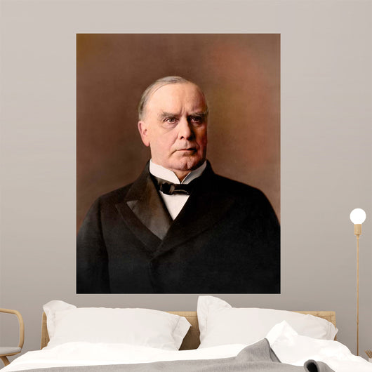 William McKinley Portrait circa Wall Decal Design 1