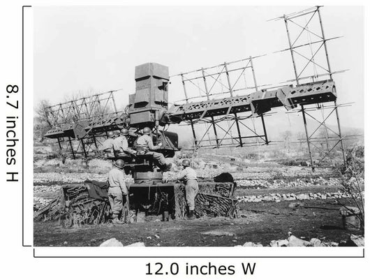 Five Man Crew Operates Wall Decal