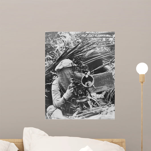 Machine Gunners Caribbean Area Wall Decal