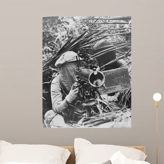 Machine Gunners Caribbean Area Wall Decal