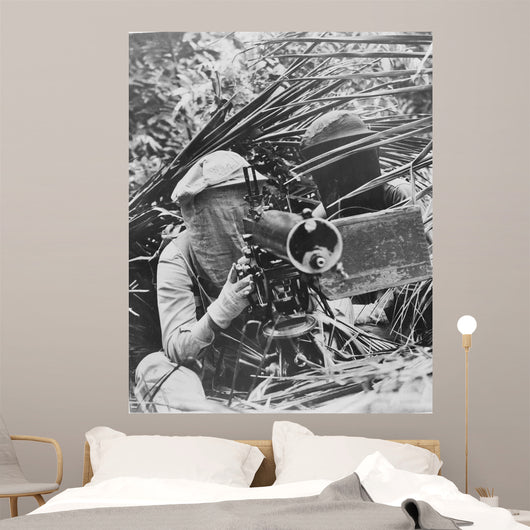 Machine Gunners Caribbean Area Wall Decal