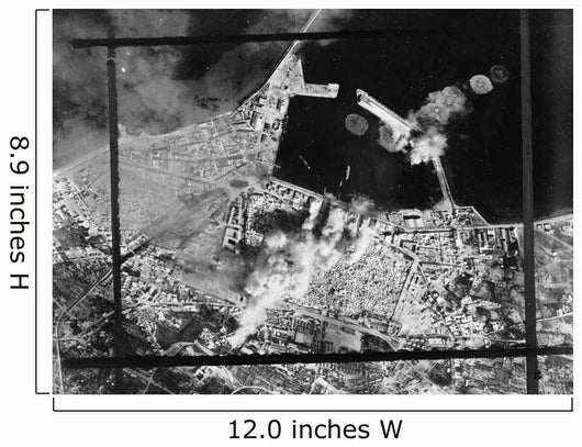 Aerial Photograph Showing Direct Wall Decal