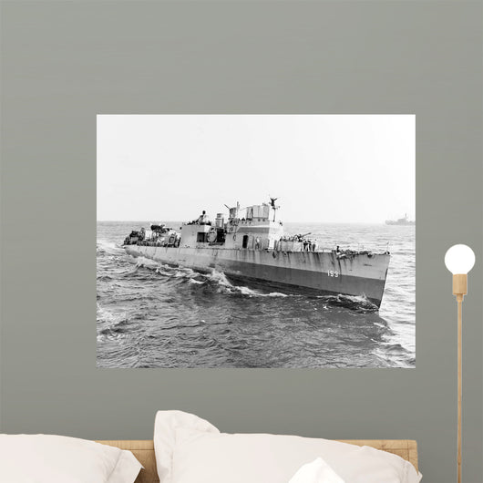 Uss Bernadou Sea during Wall Decal