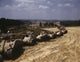 Convoy M4 Sherman and Wall Decal