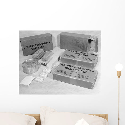 K-rations Used Us Army Wall Decal