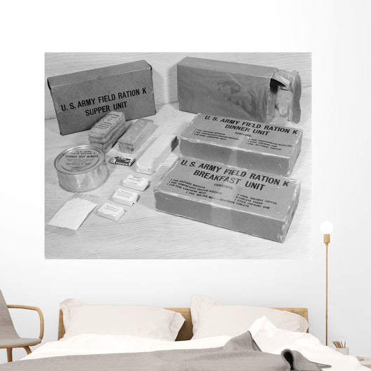 K-rations Used Us Army Wall Decal