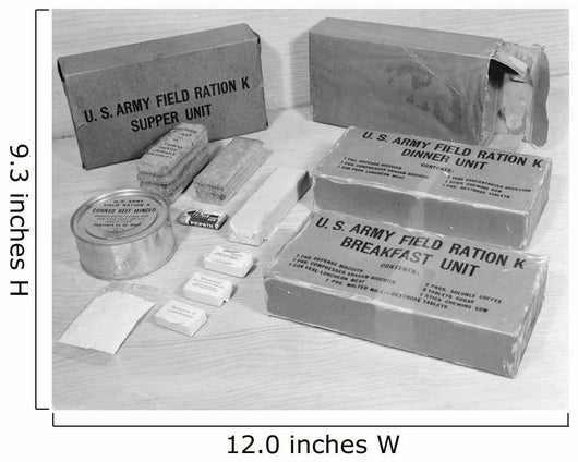 K-rations Used Us Army Wall Decal