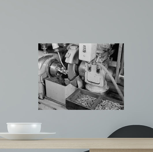 Norton Grinder Converted to Wall Decal Design 2