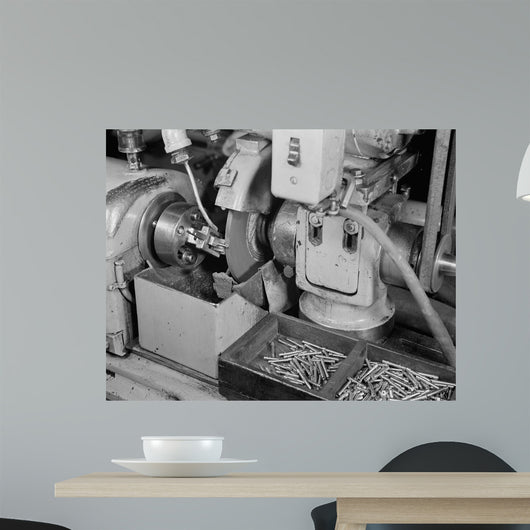 Norton Grinder Converted to Wall Decal Design 2