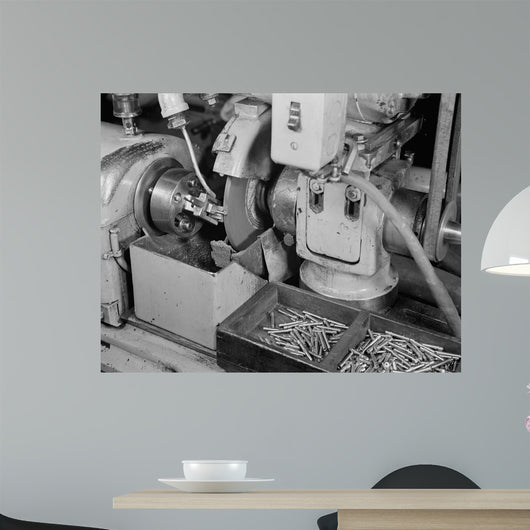 Norton Grinder Converted to Wall Decal Design 2