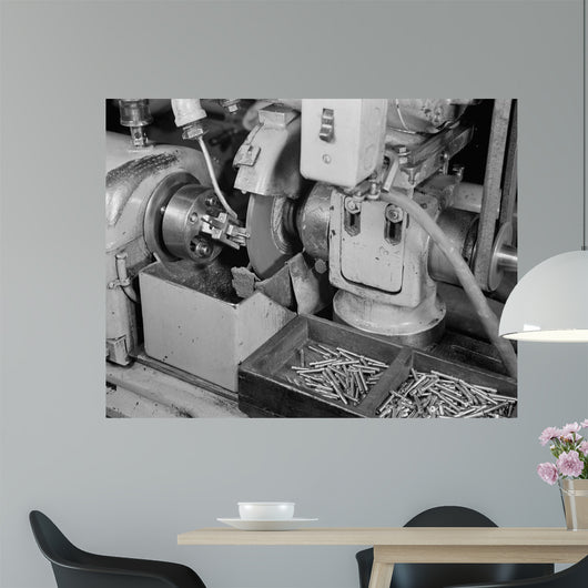 Norton Grinder Converted to Wall Decal Design 2