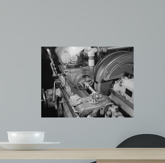 Norton Grinder Converted to Wall Decal Design 1