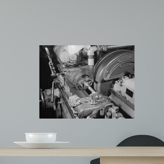 Norton Grinder Converted to Wall Decal Design 1