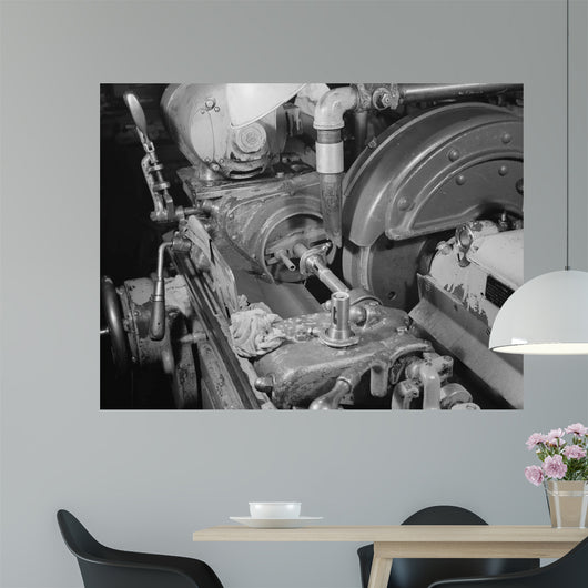 Norton Grinder Converted to Wall Decal Design 1