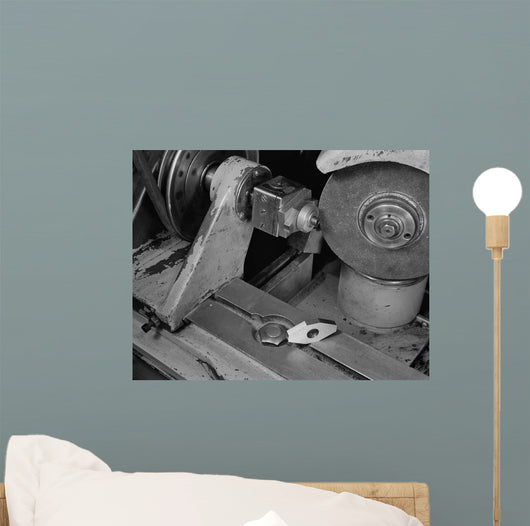 Norton Cutter-grinder Converted to Wall Decal