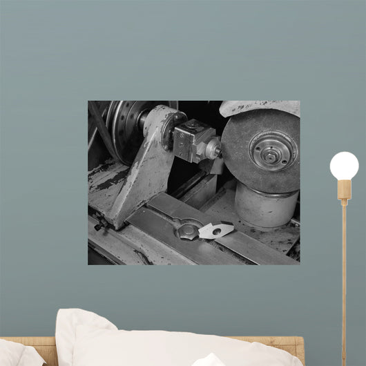Norton Cutter-grinder Converted to Wall Decal