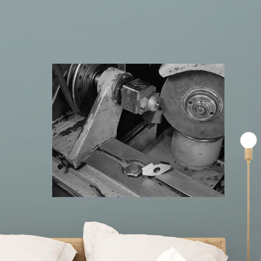 Norton Cutter-grinder Converted to Wall Decal
