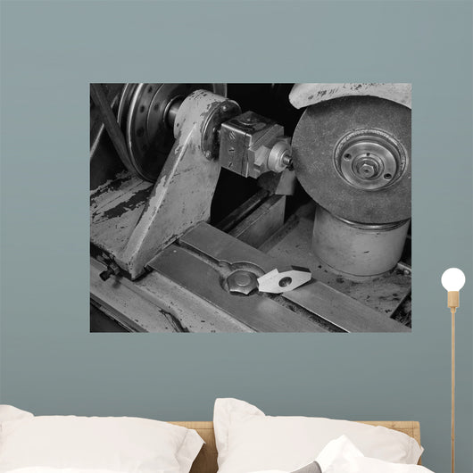 Norton Cutter-grinder Converted to Wall Decal