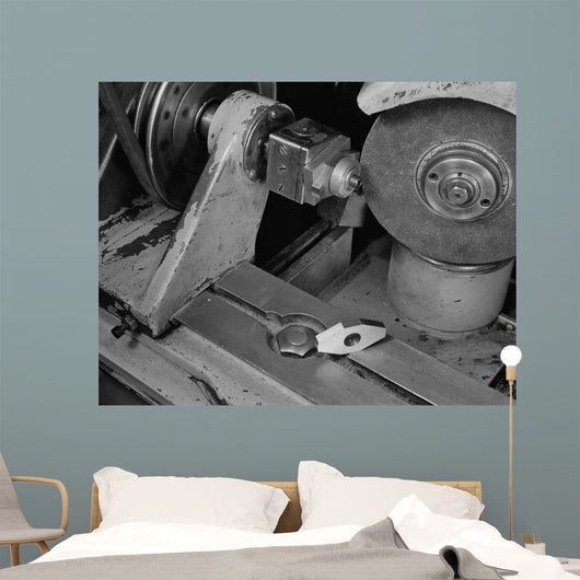 Norton Cutter-grinder Converted to Wall Decal