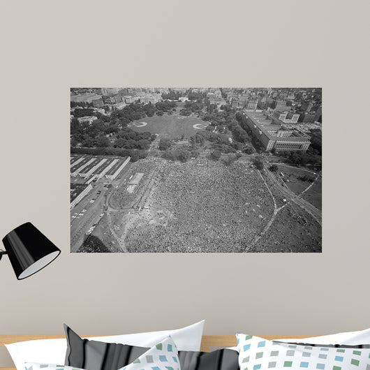 August 28 1963 Aerial Wall Decal Design 2
