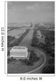 Aerial Civil Rights Marchers Wall Decal