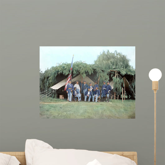 Officers 4th New Jersey Wall Decal