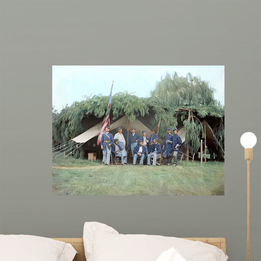 Officers 4th New Jersey Wall Decal