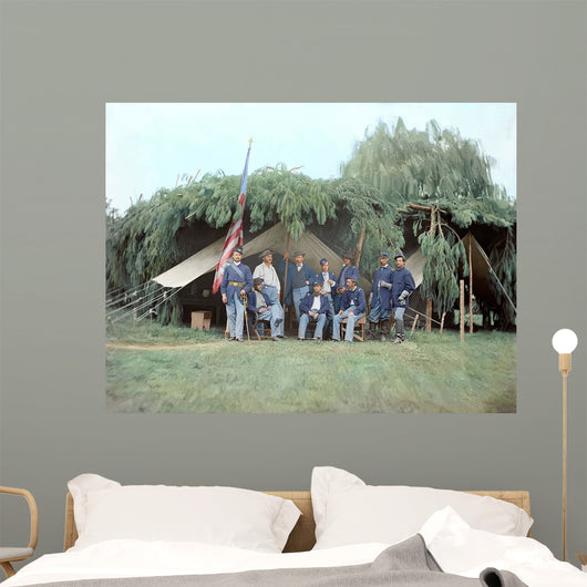 Officers 4th New Jersey Wall Decal