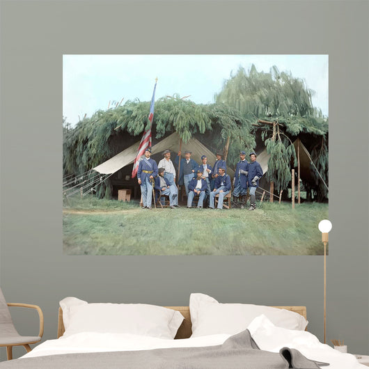 Officers 4th New Jersey Wall Decal