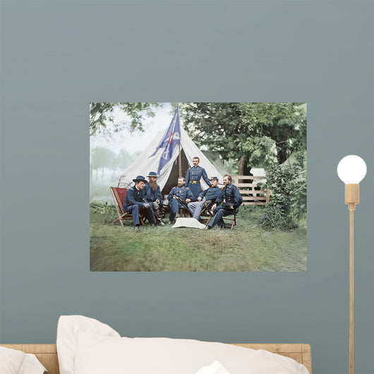 American Civil War Generals Wall Decal