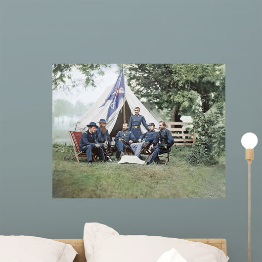 American Civil War Generals Wall Decal
