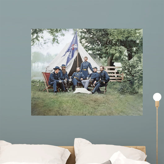 American Civil War Generals Wall Decal