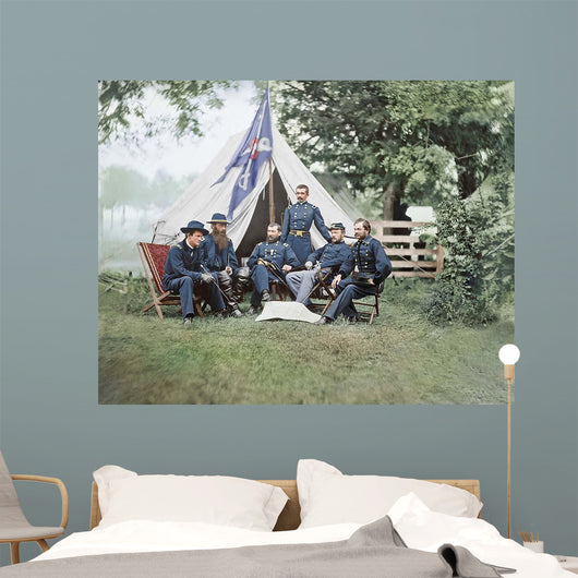 American Civil War Generals Wall Decal