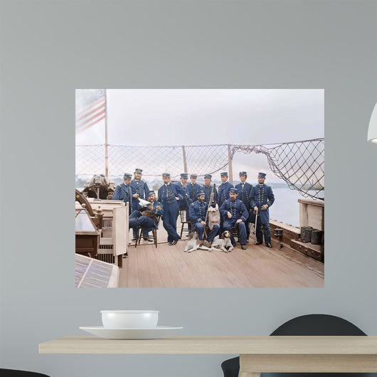 Deck Uss Monitor James Wall Decal