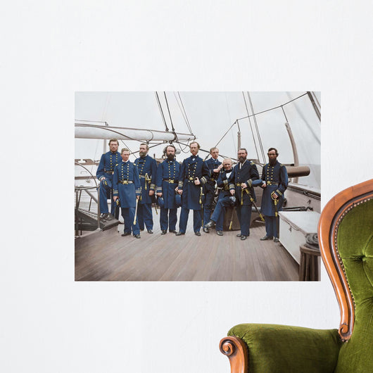 Admiral John a Dahlgren Wall Decal